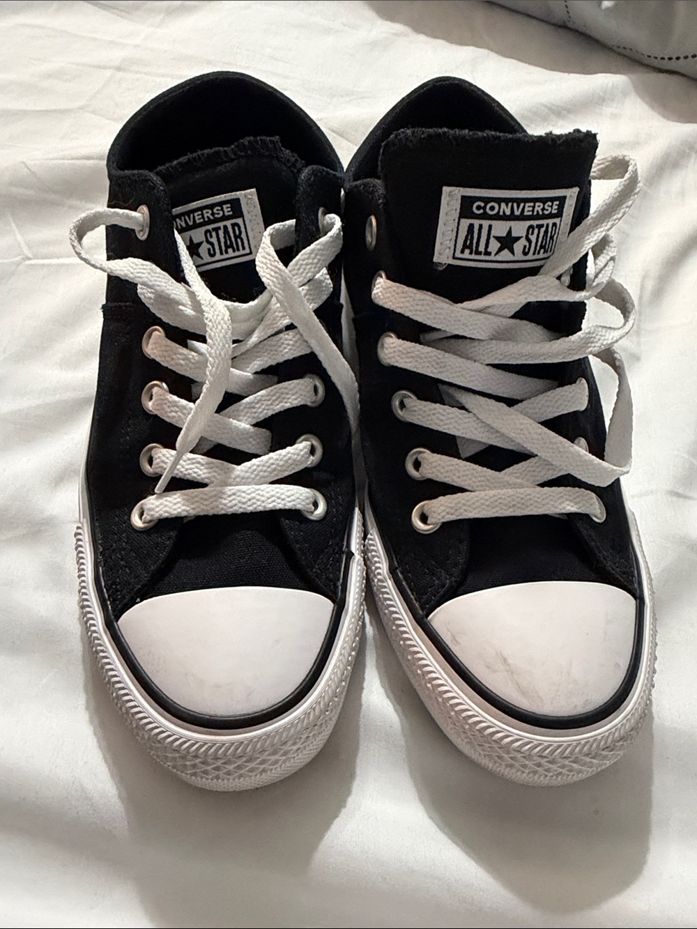 Converse All Star Black and White Low-Top Sneakers